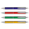 Bolígrafo metálico coloreado caliente de encargo de la venta